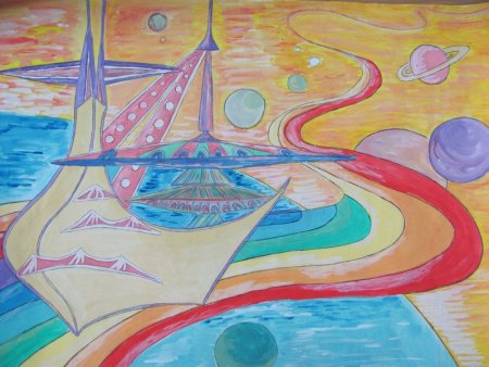 Космос будущего глазами детей