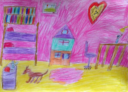 Рисование моя комната