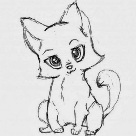 Рисунки для срисовки животные