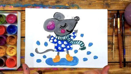 Пейзаж красками для начинающих