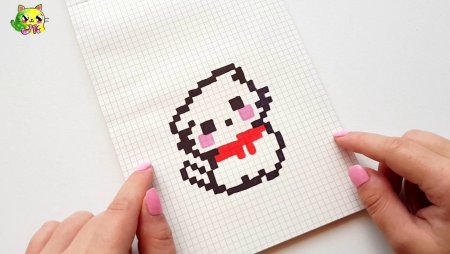 Рисунки в клетку маленькие