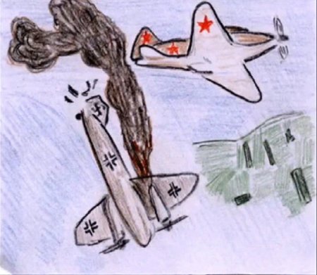 Простые рисунки на военную тематику