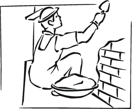 Весенние работы раскраска