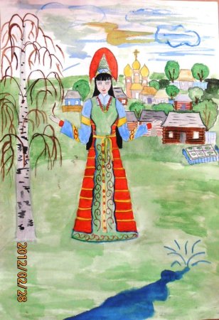 Рисунок ко Дню Республики