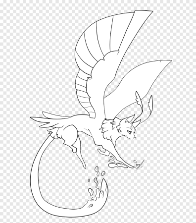 Фантастические животные карандашом