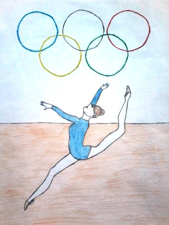 Спортивные рисунки