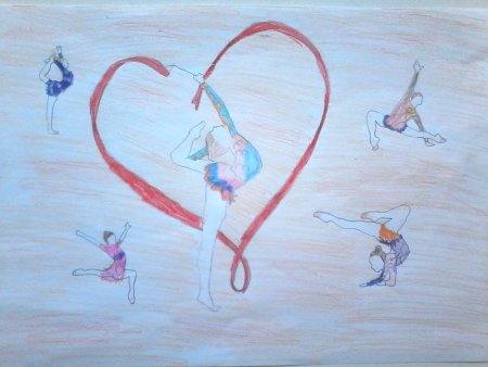 Рисунок на тему спорт