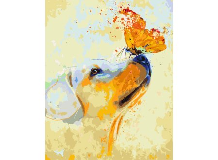 Рисунки акрилом на холсте