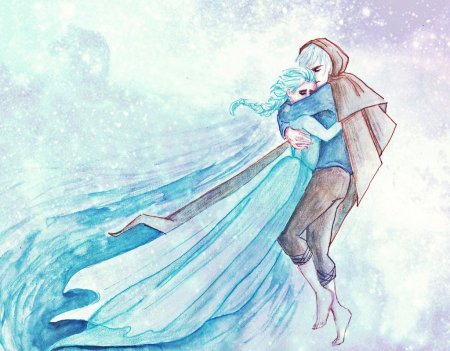 Рисунок на тему Снежная Королева