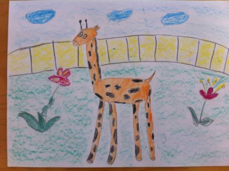 Рисование на тему зоопарк