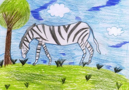 Рисование на тему зоопарк