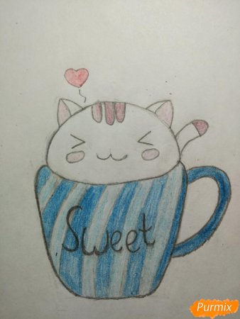 Рисунок на свободную тему легкий милые