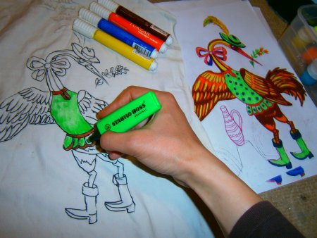 Рисунки для срисовки фломастерами