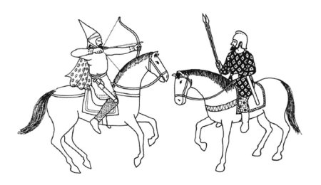 Один из эпизодов Куликовской битвы