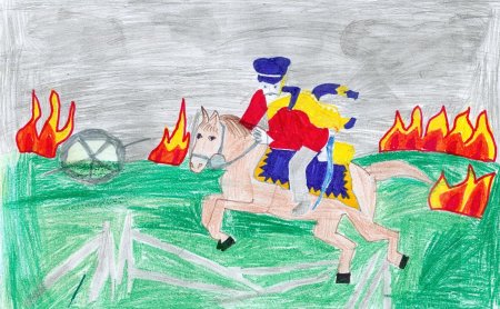 Куликовская битва рисунок