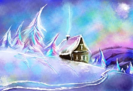 Рисование с детьми на новогоднюю тему