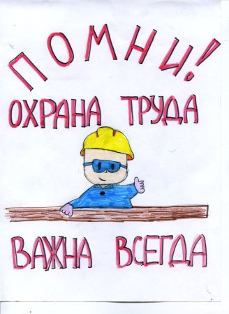 Охрана труда глазами детей
