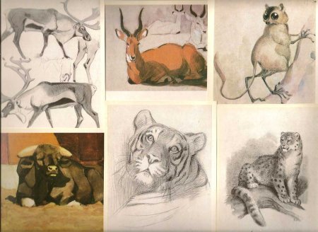 Фридрих Вильгельм Кунерт Наброски