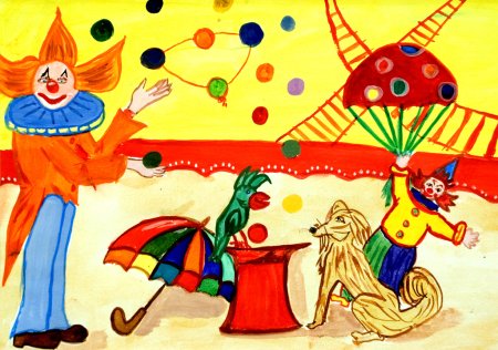 Цирк эскизы