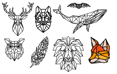 Геометрическая лиса