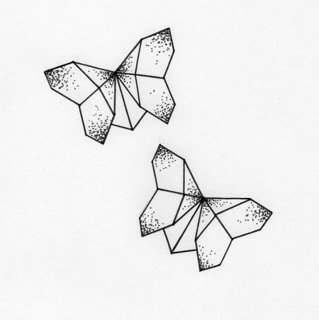 Животные из геометрических фигур