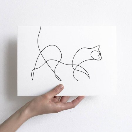 Иллюстрации одной линией