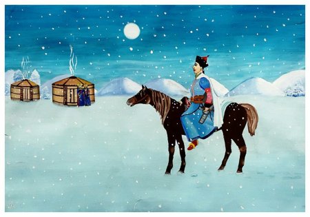 Рисунки на тему Сагаалган