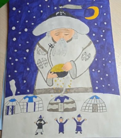 Рисунки на тему Сагаалган