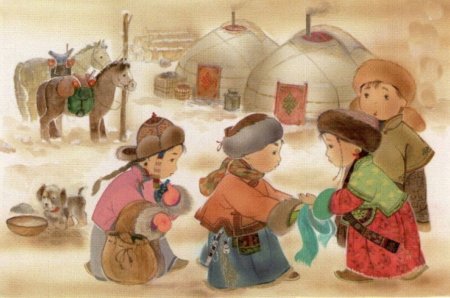 Тундра рисунок