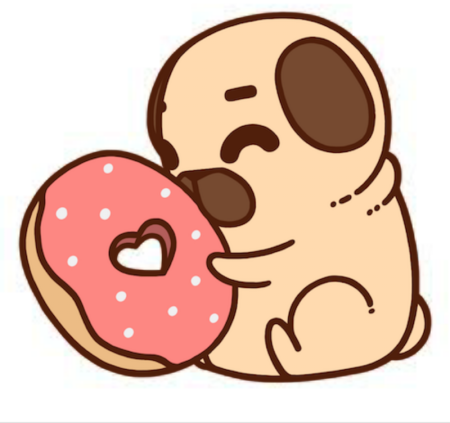 Puglie Pug рисунки