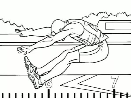 Многоборье силуэт