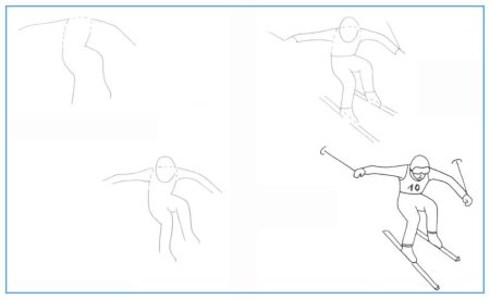 Рисунок человека занимающегося спортом поэтапно (52 фото) » рисунки для срисовки на aikimaster.ru