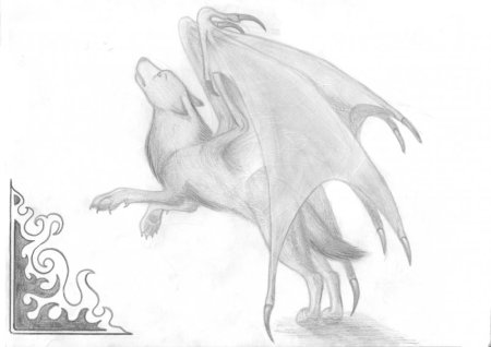 Фантазия рисунок карандашом