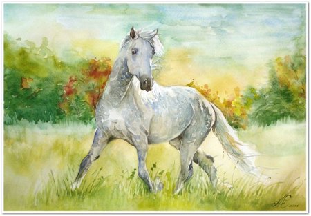 Зимний лес рисунок для детей