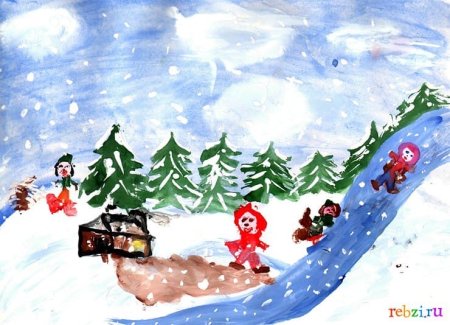 Как я провел зимние каникулы