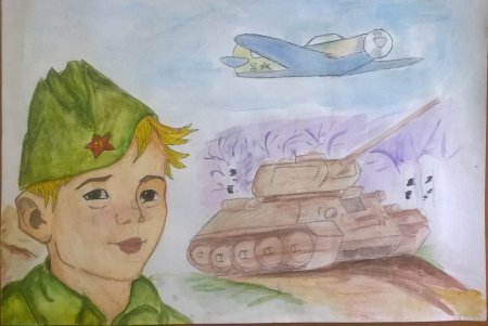 Простые рисунки на тему война