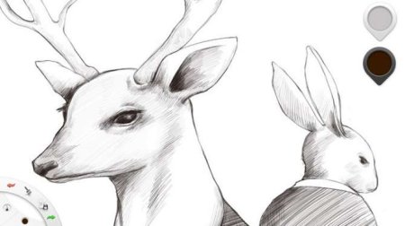 Рисунки для скетчбука лёгкие животные