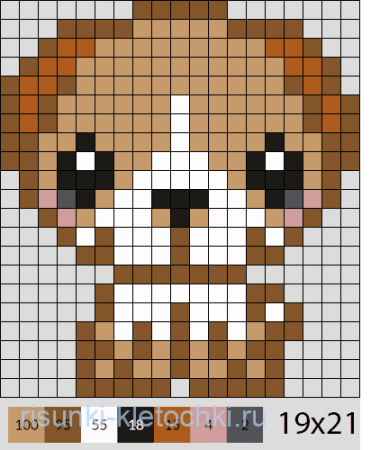 Собака в клеточку