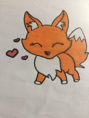 Картинки Лис для срисовки