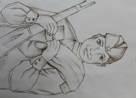 Рисунки на тему война легкие