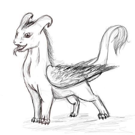 Нарисуй необычное животное