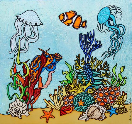 Рисунки на морскую тему