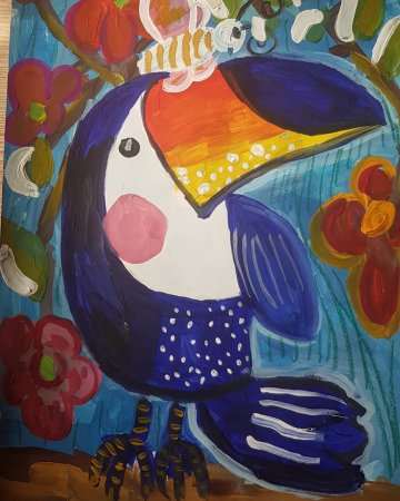 Рисунки на изо