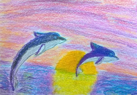 Рисование восковыми мелкамиrjn