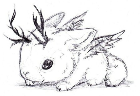 Животные карандашом