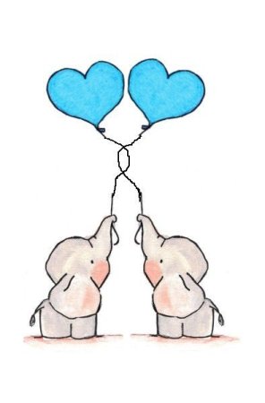 Рисунки для срисовки лёгкие Слоник