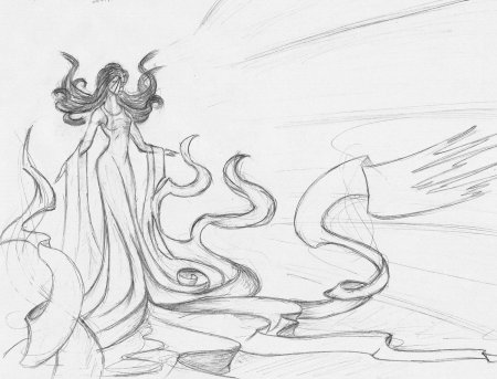 Лукоморье рисунок