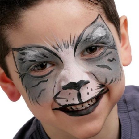 Грим собаки для мальчика