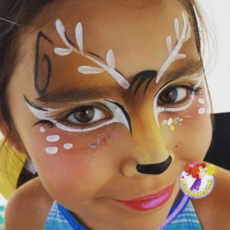 Аквагрим для девочек животные