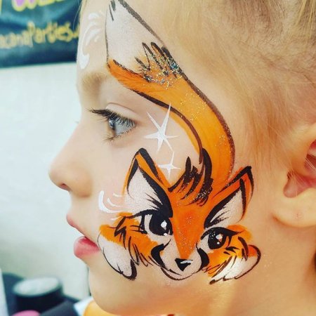 Аквагрим для мальчиков животные